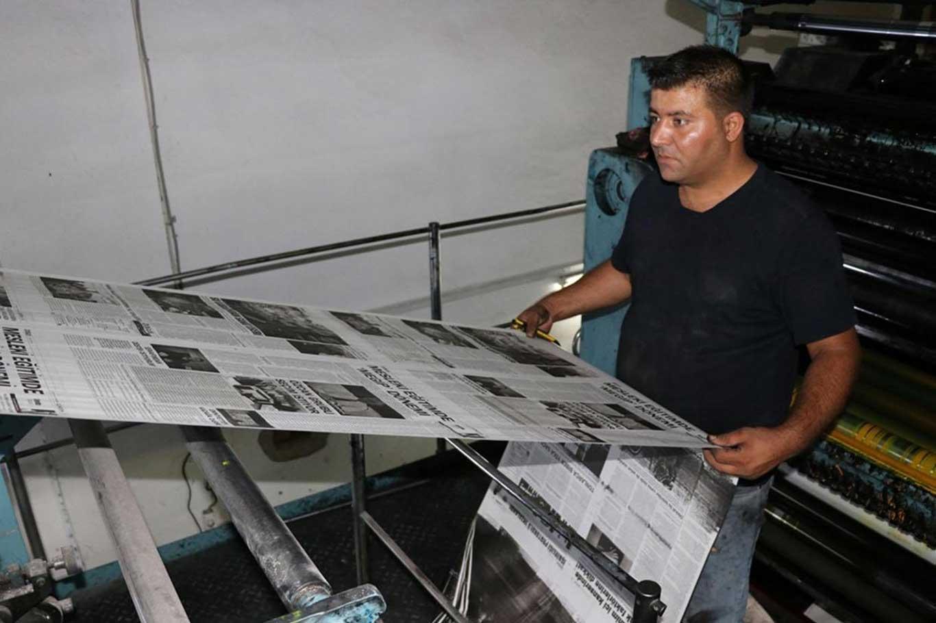 Gaziantep'te Coronavirusten dolayı günde 2 gazete basılacak